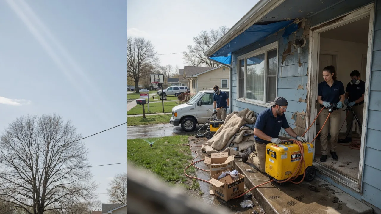 Basement Flood Cleanup in Belmont, WI near me